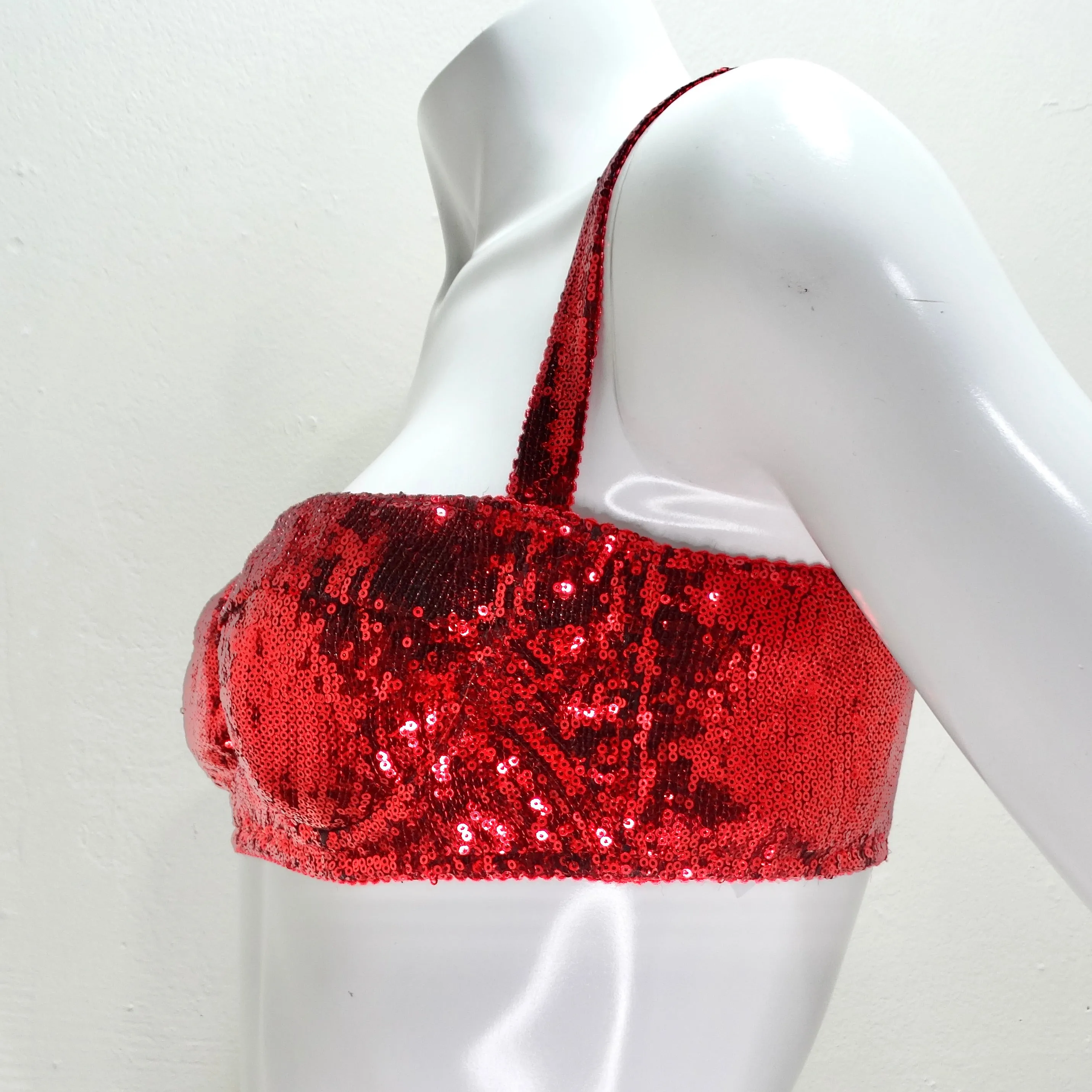 Dolce & Gabbana Sequin Balconette Bra