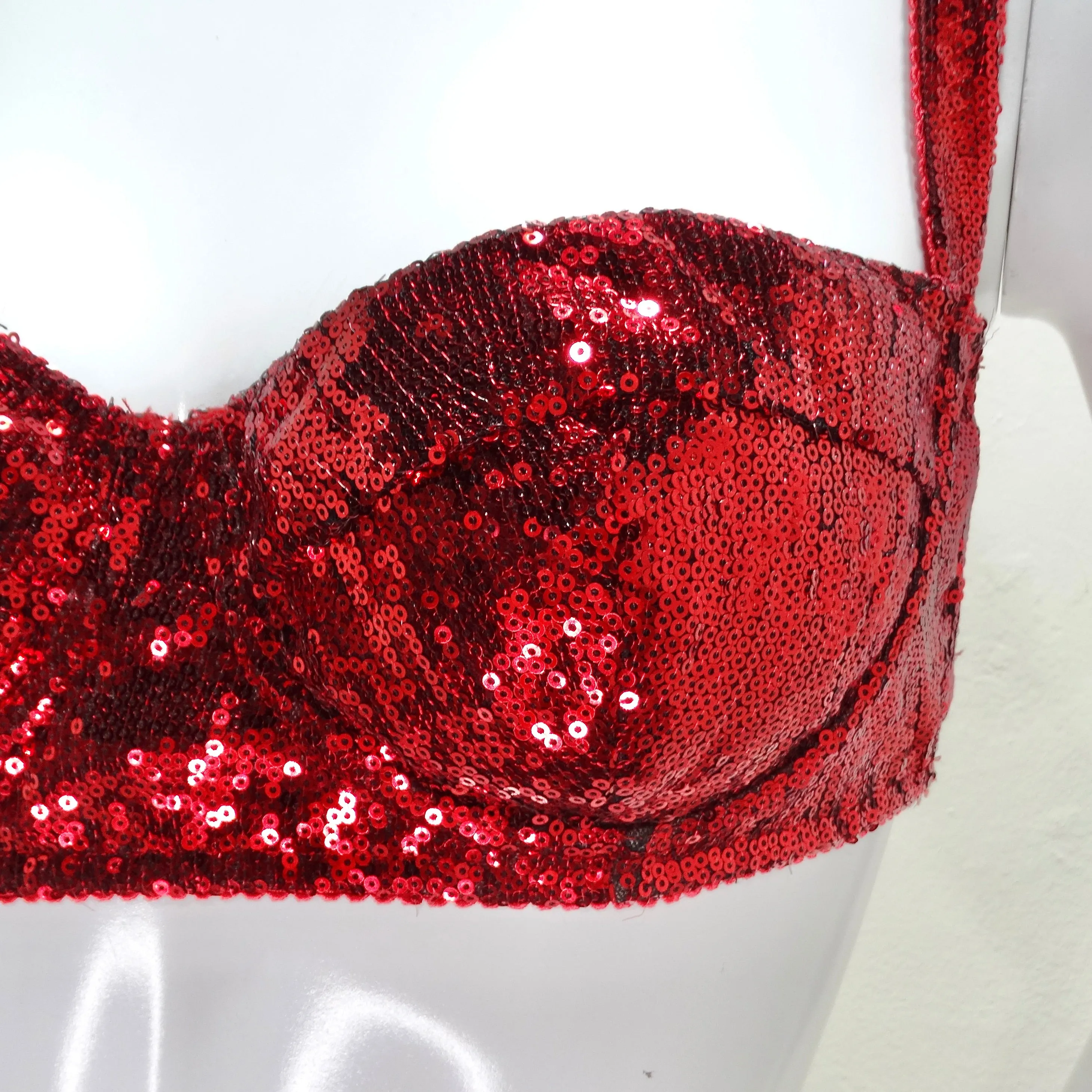 Dolce & Gabbana Sequin Balconette Bra