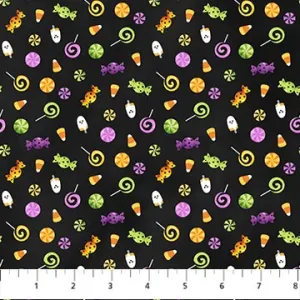Double Bubble Kitty Trouble 26963-99 Candy Black Multi