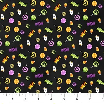 Double Bubble Kitty Trouble 26963-99 Candy Black Multi
