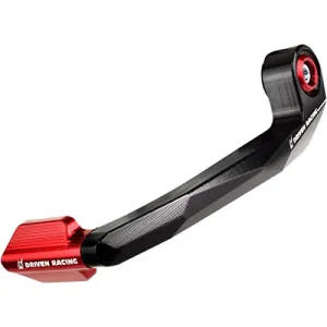 Driven Racing Halo Adjustable/Folding Brake Lever Compatible for Kawasaki Z1000 2007-2015 - Black/One Size