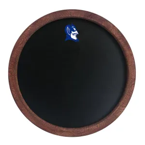 Duke Blue Devils: "Faux" Barrel Top Chalkboard