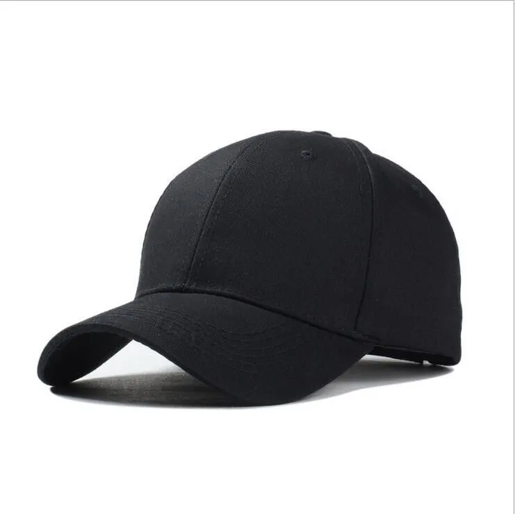 Durable Masculino SnapbackS Casquette Gorras Sport Blank Curved Solid Color Adjustable Baseball Cap Bone Caps
