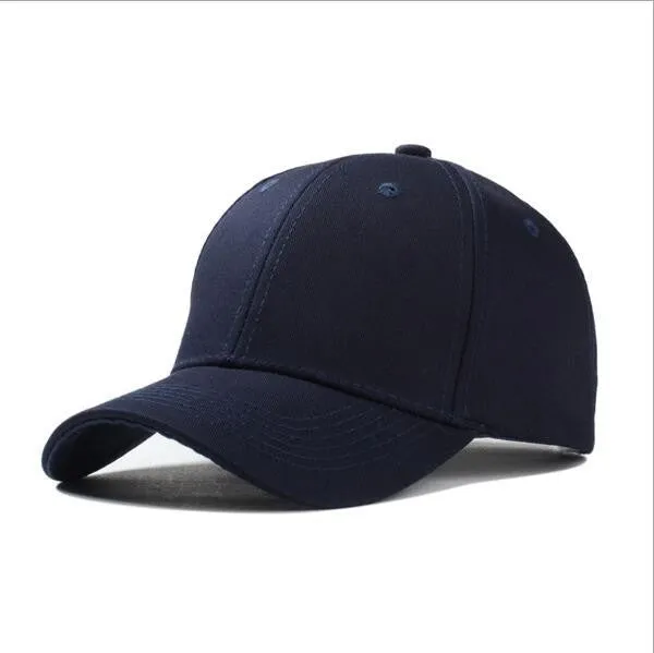 Durable Masculino SnapbackS Casquette Gorras Sport Blank Curved Solid Color Adjustable Baseball Cap Bone Caps