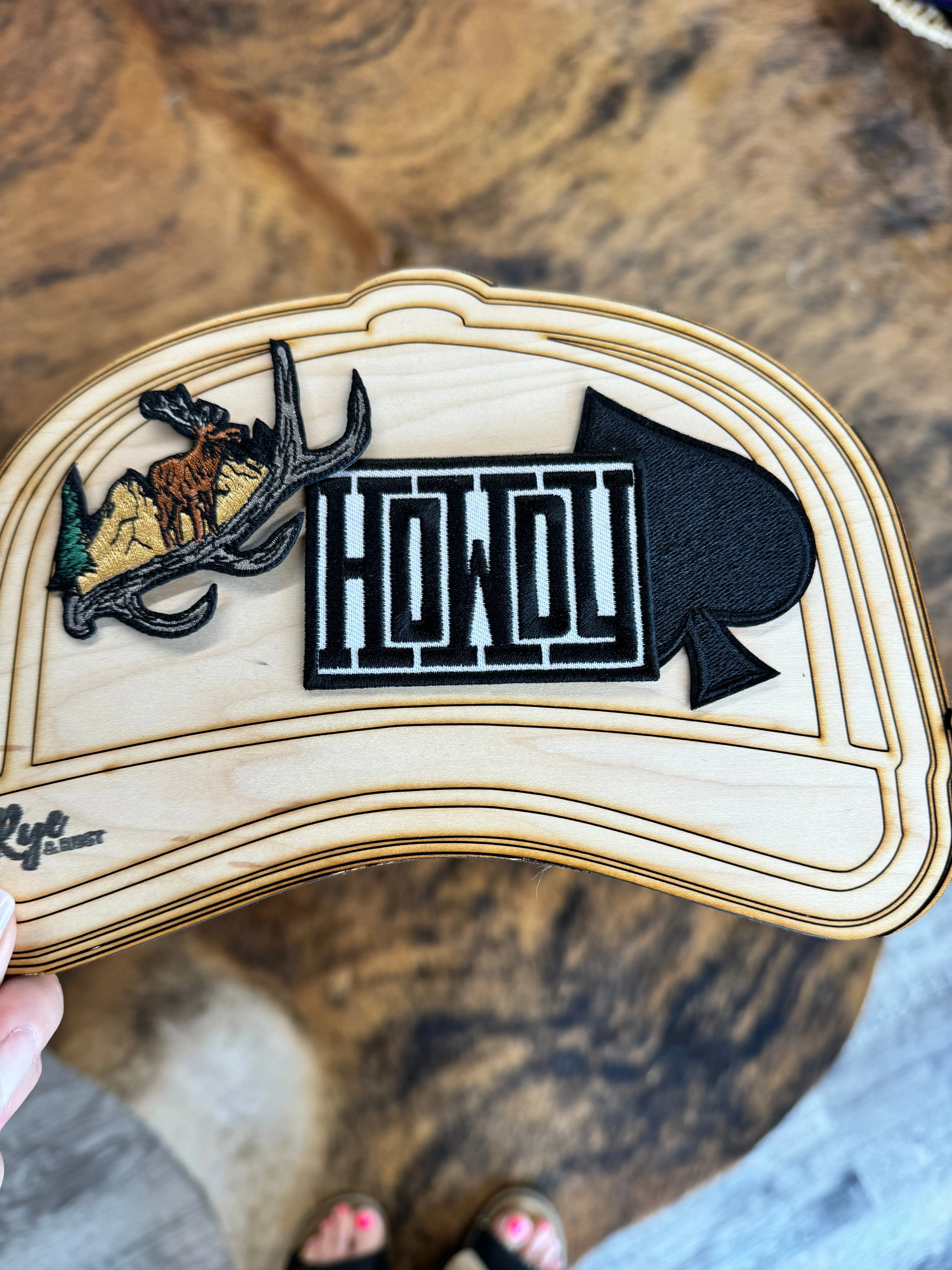 Elk Horn Howdy Patch Pack