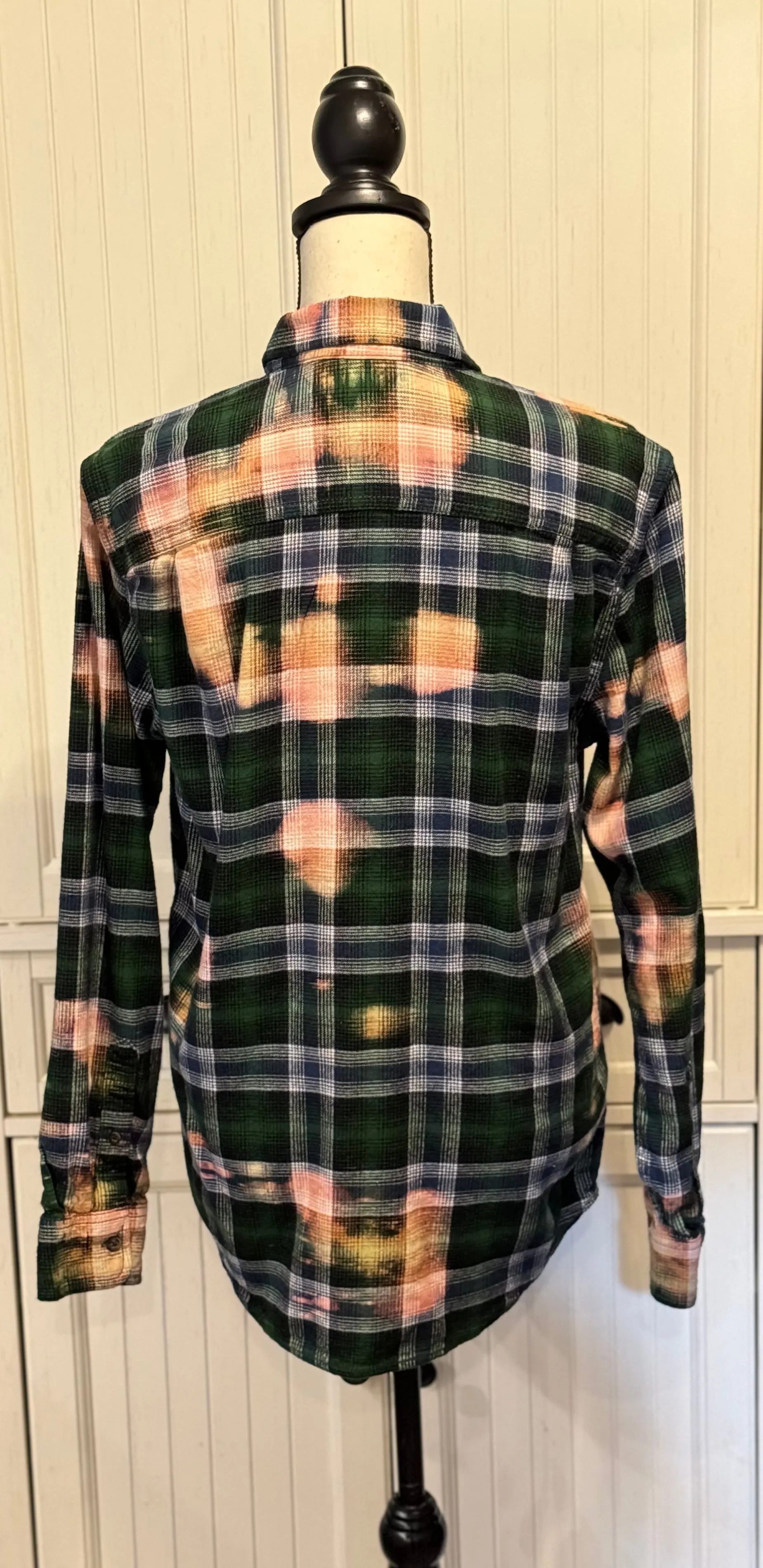 Elsie Distressed Flannel ~ Unisex Size Small