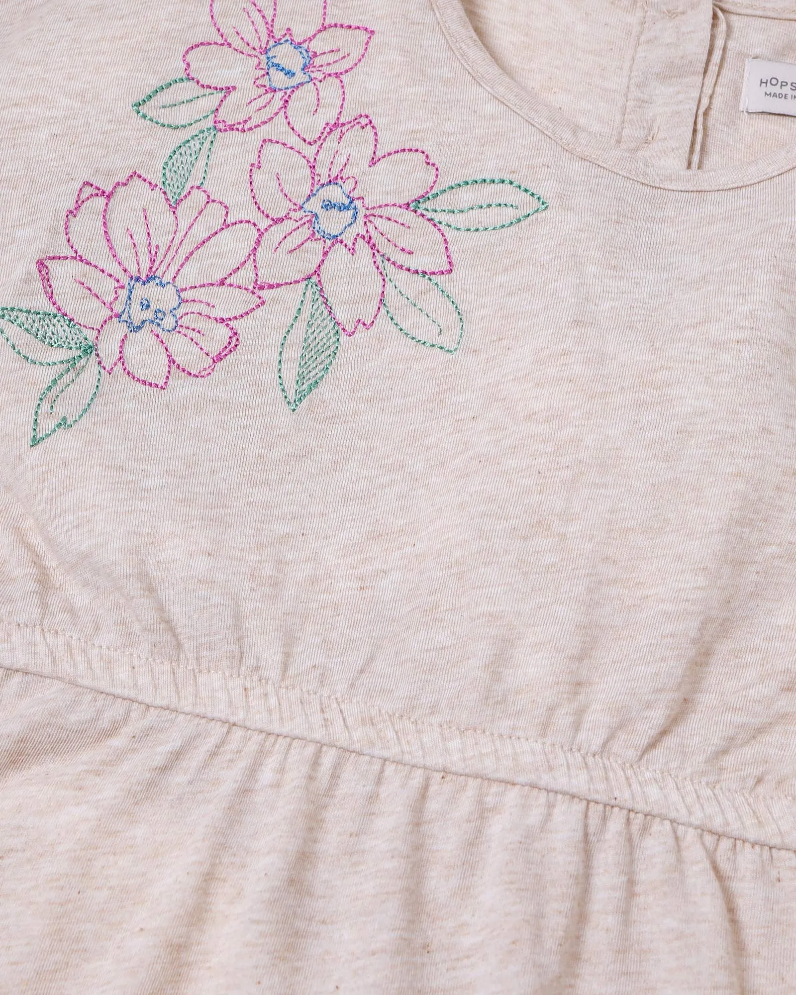 Embroidered Kimono Dress