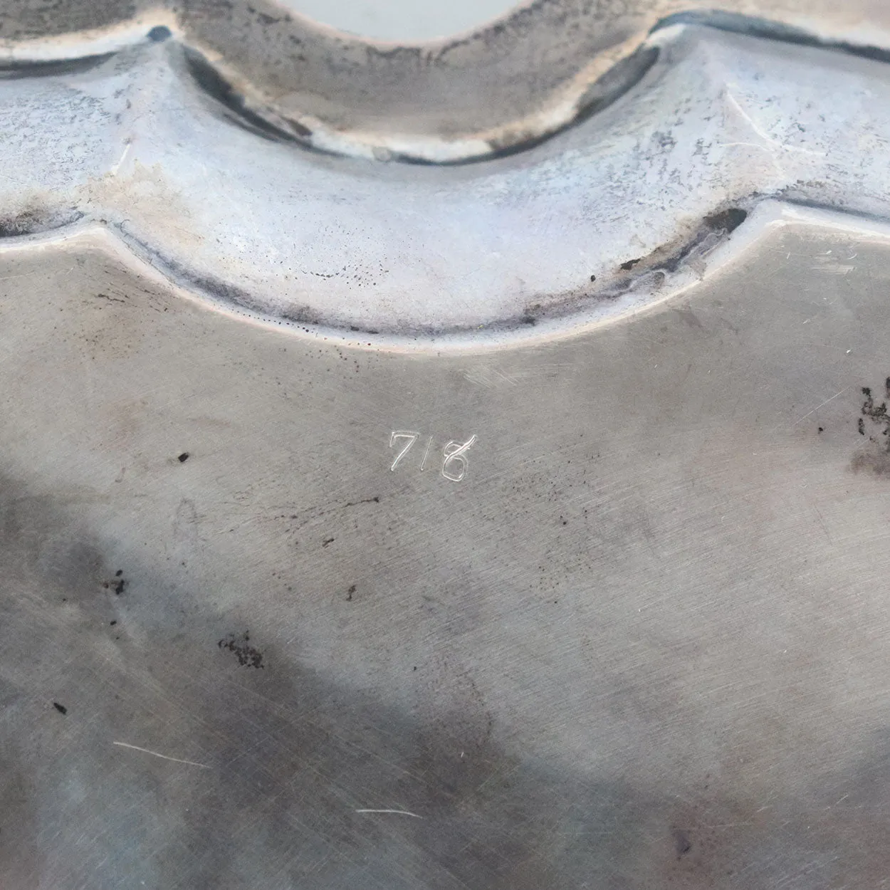 English Georgian S. G. Jacobs Chippendale Style Sterling Silver Salver Tray