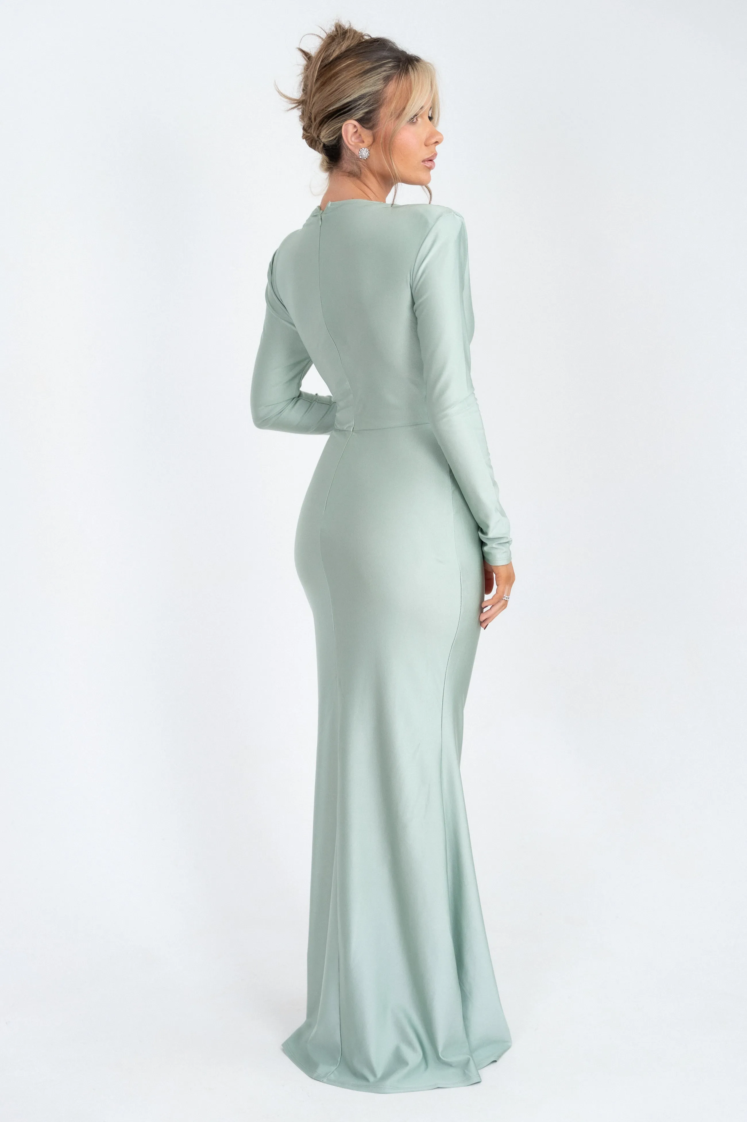 Enora Sage Dress
