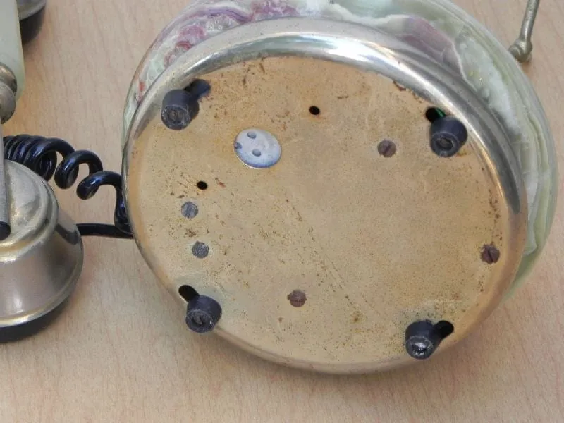European Jade Marble Antique Style Telephone