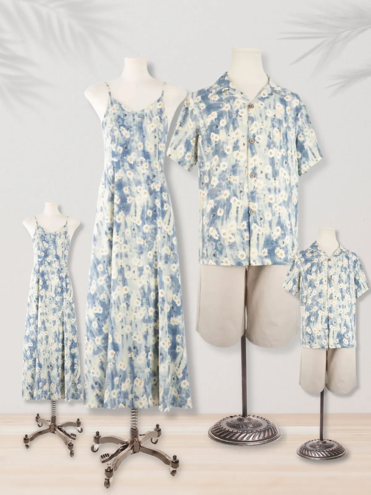 Family Matching Sweetest Summer Floral Vacation Outfit