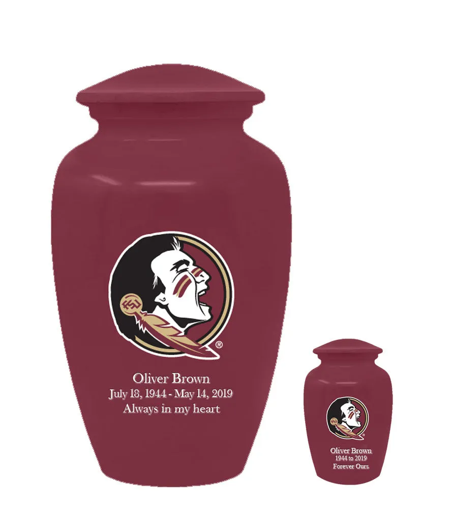 Fan Series - Florida State University Seminoles Memorial Cremation Urn - IUFLST100