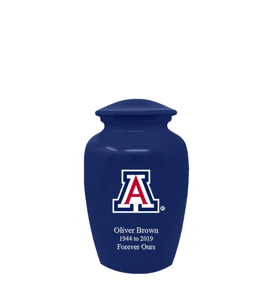 Fan Series - University of Arizona Wildcats Memorial Cremation Urn - IUARZ100