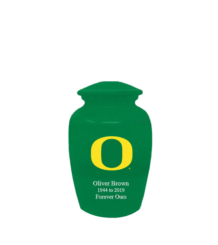 Fan Series - University of Oregon Ducks Memorial Cremation Urn - IUOREG100