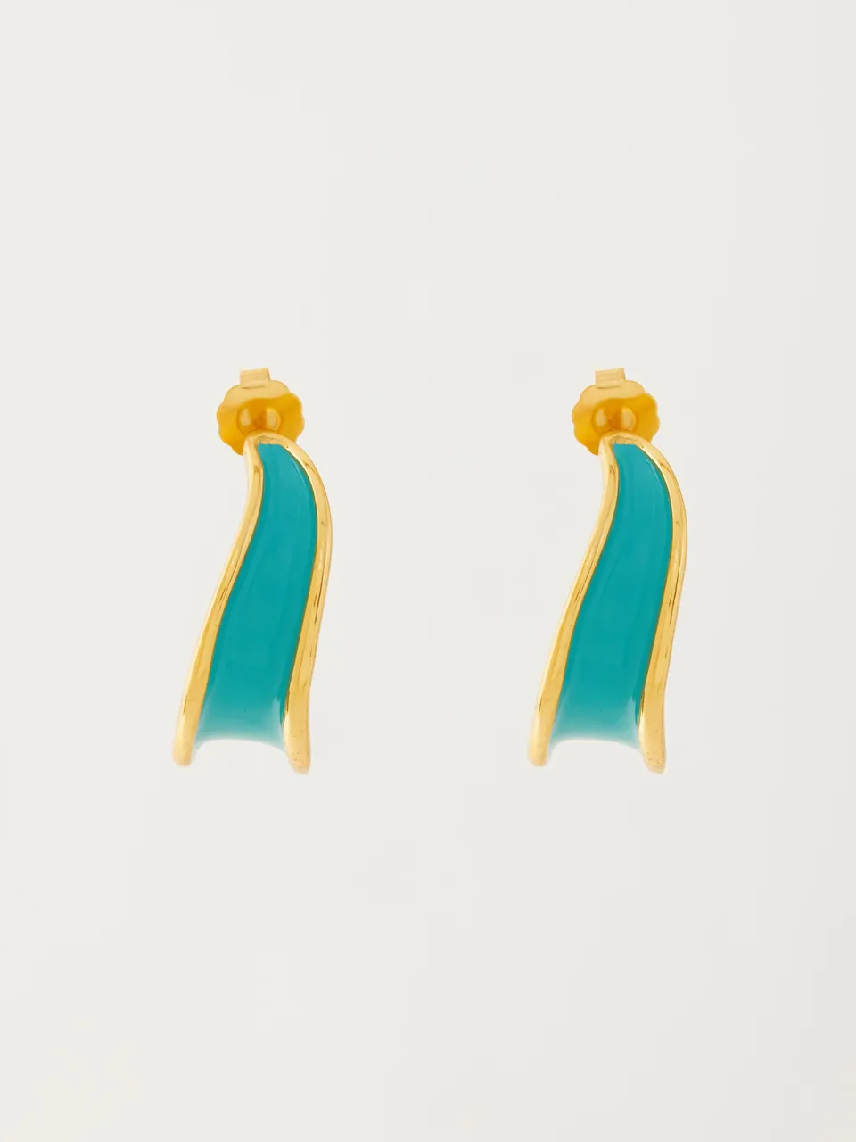 Fashion Jewelry-18k Gold Plated-Earrings-Kandy-Tropical Aqua-RIVA1016_TA-Fashion Edit Voyce