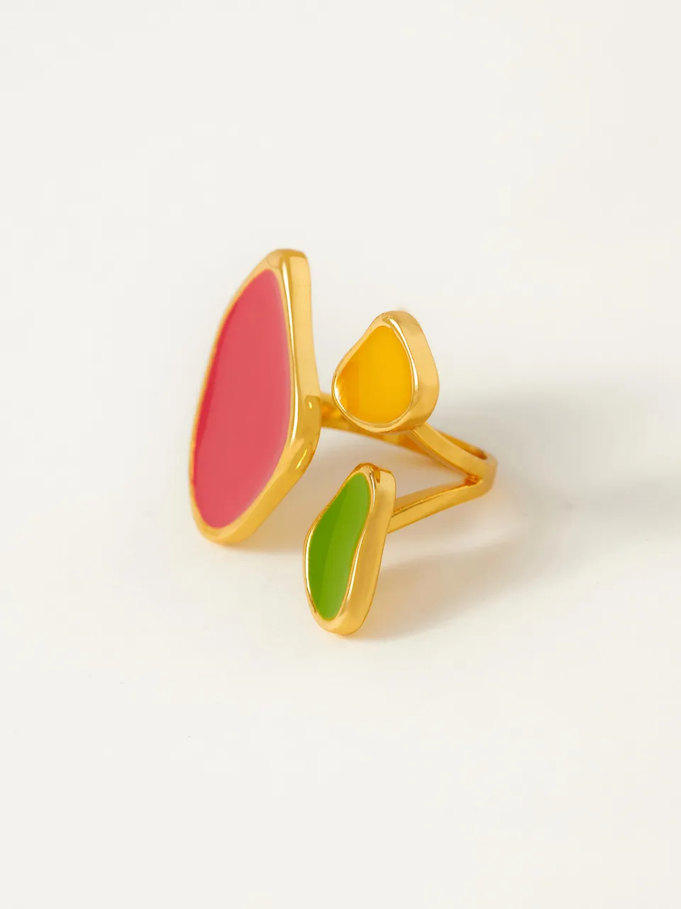 Fashion Jewelry-18k Gold Plated-Rings-Byron Bay-Dusk-Pink-RIVA1004-Fashion Edit Voyce