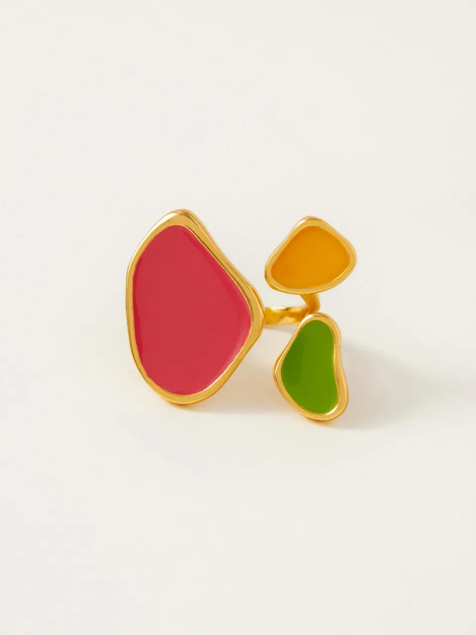 Fashion Jewelry-18k Gold Plated-Rings-Byron Bay-Dusk-Pink-RIVA1004-Fashion Edit Voyce