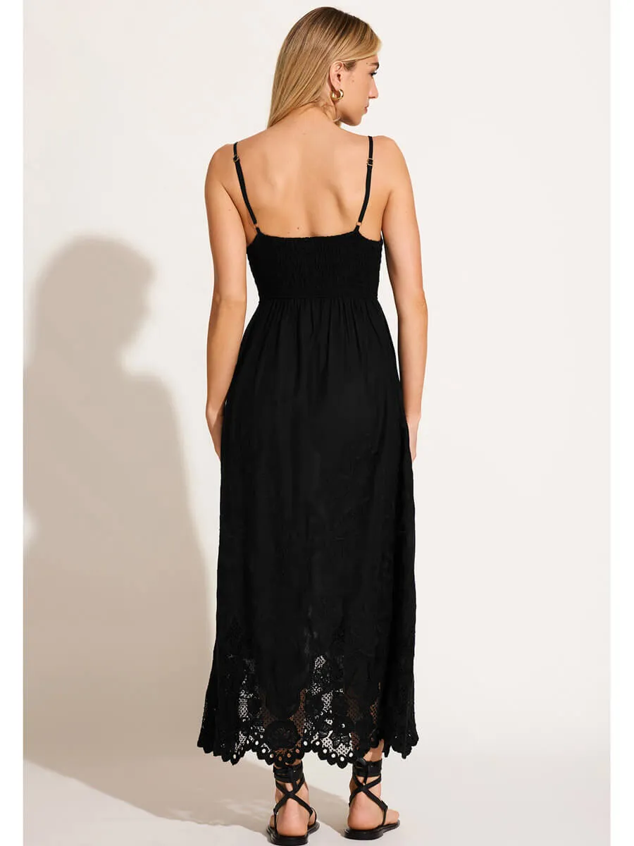 Flora Dress in Black