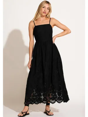 Flora Dress in Black