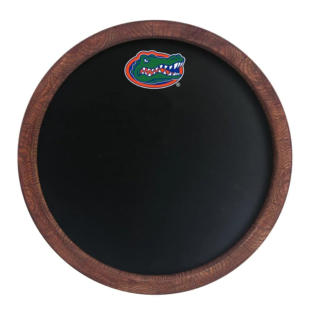 Florida Gators: Chalkboard "Faux" Barrel Top Sign