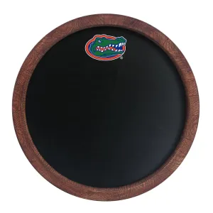 Florida Gators: Chalkboard "Faux" Barrel Top Sign