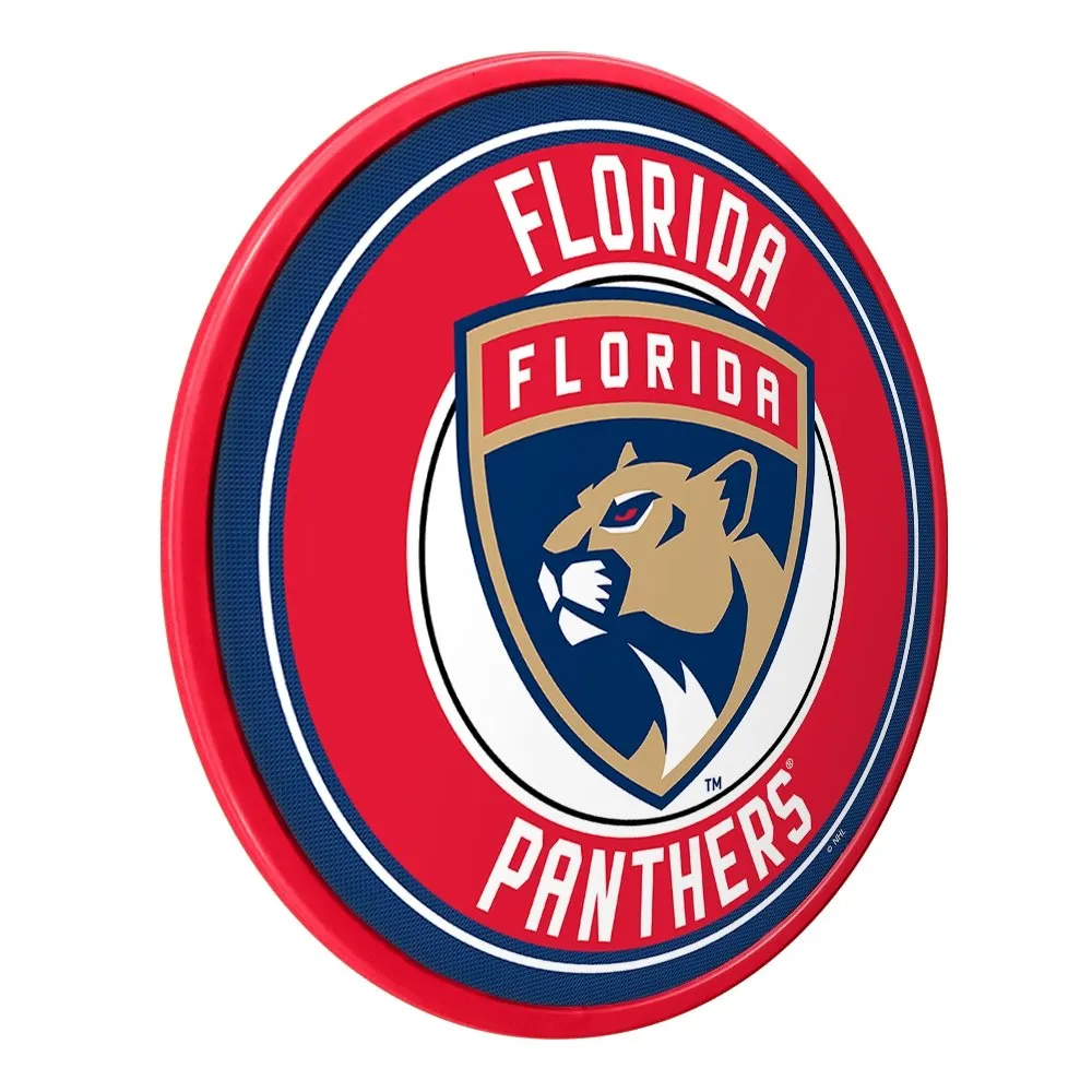 Florida Panthers: Modern Disc Wall Sign
