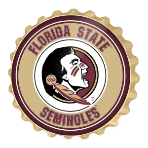 Florida State Seminoles: Bottle Cap Wall Sign