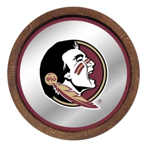 Florida State Seminoles: Mirrored Barrel Top Mirrored Wall Sign