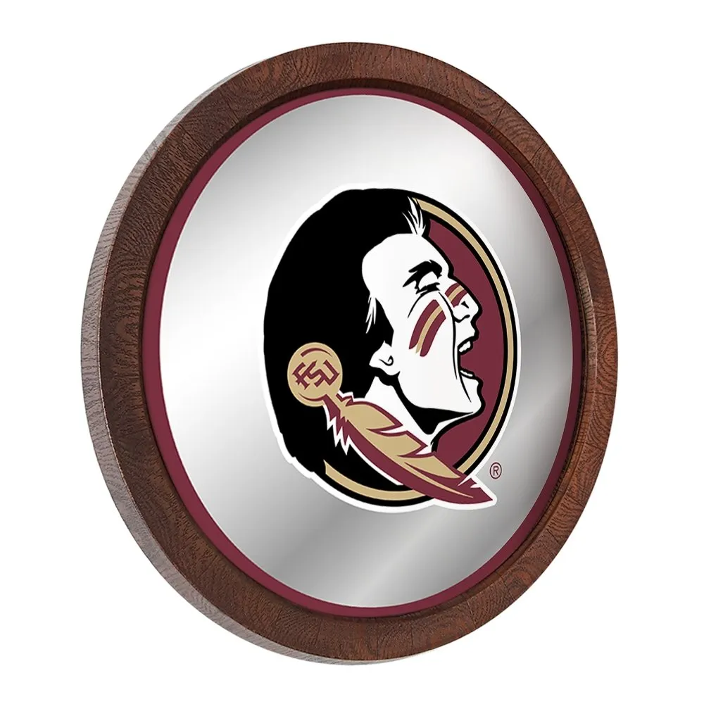 Florida State Seminoles: Mirrored Barrel Top Mirrored Wall Sign