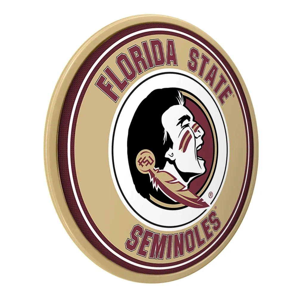Florida State Seminoles: Modern Disc Wall Sign