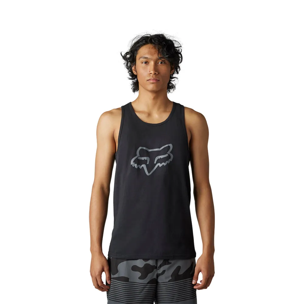 FOX FOXHEAD PREMIUM TANK [BLACK/BLACK]