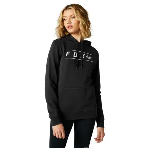 FOX WOMENS PINNACLE PULLOVER FLEECE HOODY [BLACK]
