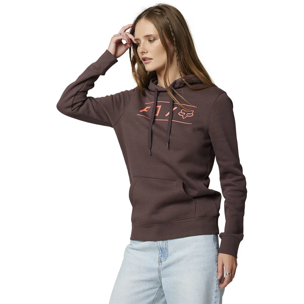 FOX WOMENS PINNACLE PULLOVER FLEECE HOODY [PURPLE]