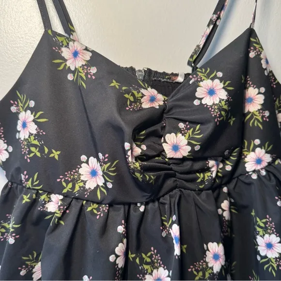 Free People In A Bubble Mini Dress