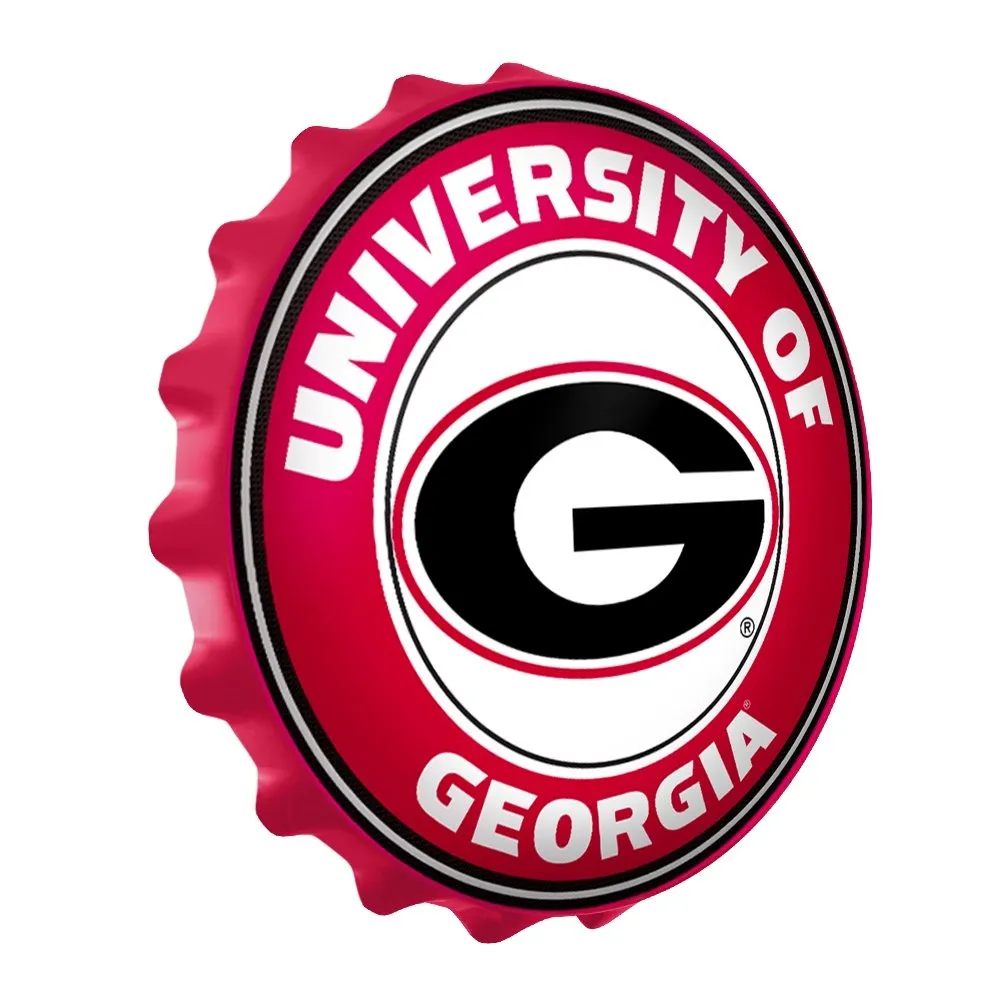 Georgia Bulldogs: Bottle Cap Wall Sign