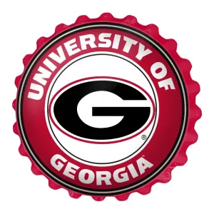 Georgia Bulldogs: Bottle Cap Wall Sign