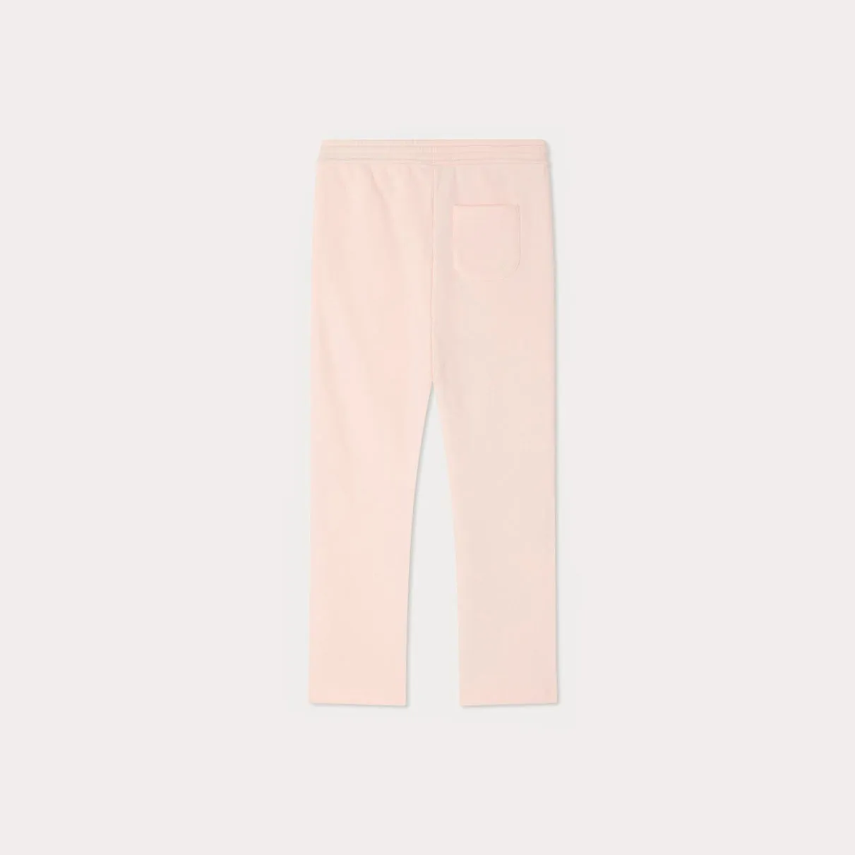 Girls Light Pink Casual Cotton Pants