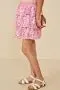 Girls Tiered Sequin Skirt
