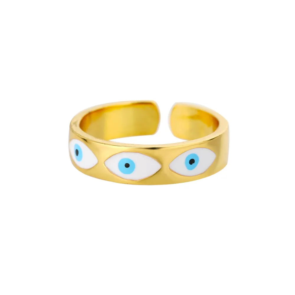 Glamorous Evil Eye Rings: Embrace the Sparkle of Turkish Demon Eye Jewelry