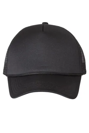 Glitzy Brushed Lucky Foam Mesh Back Trucker Cap