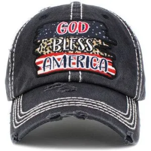 God bless america vintage ballcap