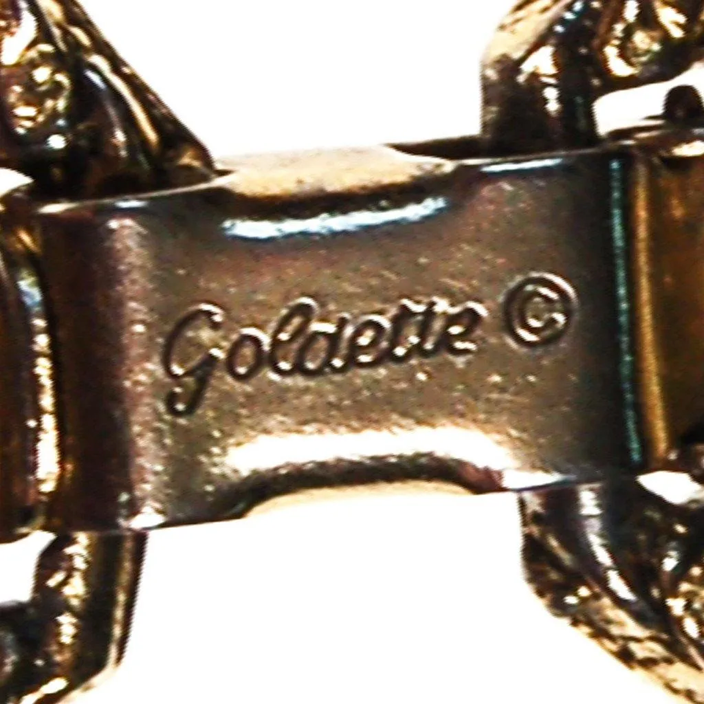 Goldette Turquoise Fob Necklace