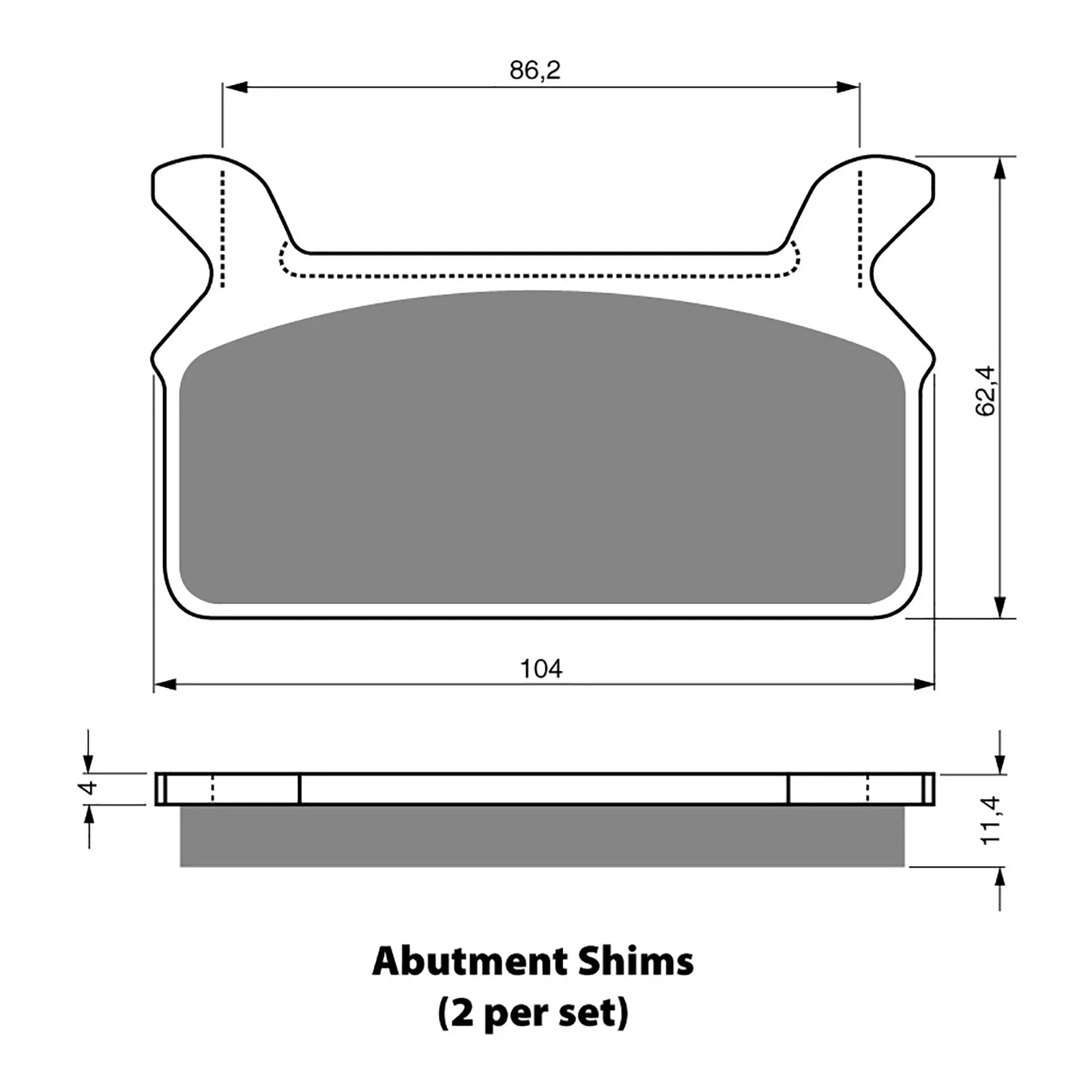 GOLDfren Brake Pads - S3 Sintered Sports