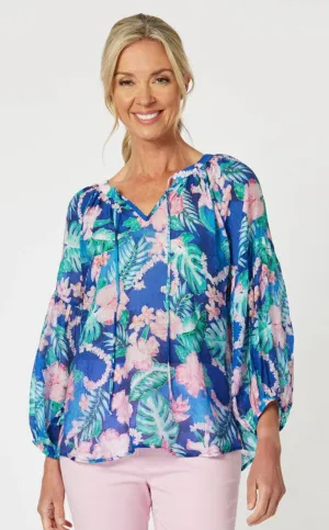 Gordon Smith tropical print shirt