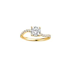 Grace 3/4 Pavé Band