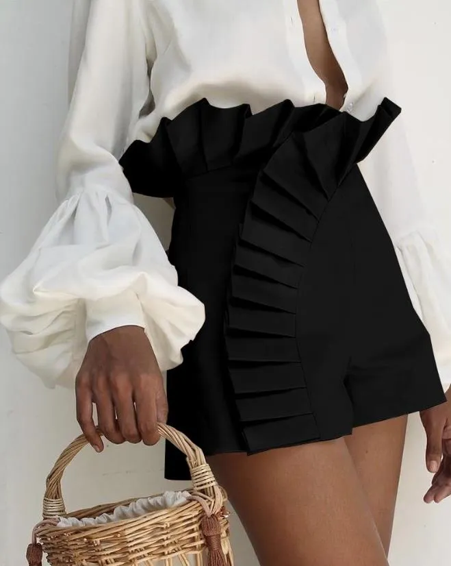 Graceful Flounce Shorts