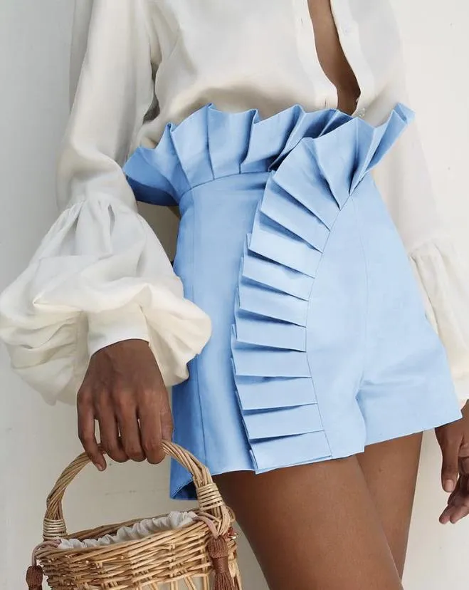 Graceful Flounce Shorts