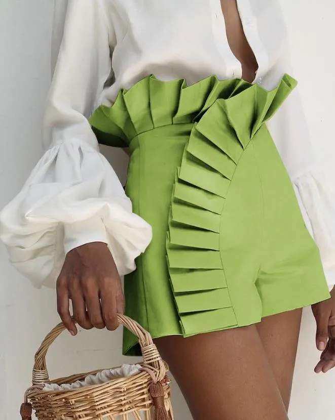 Graceful Flounce Shorts