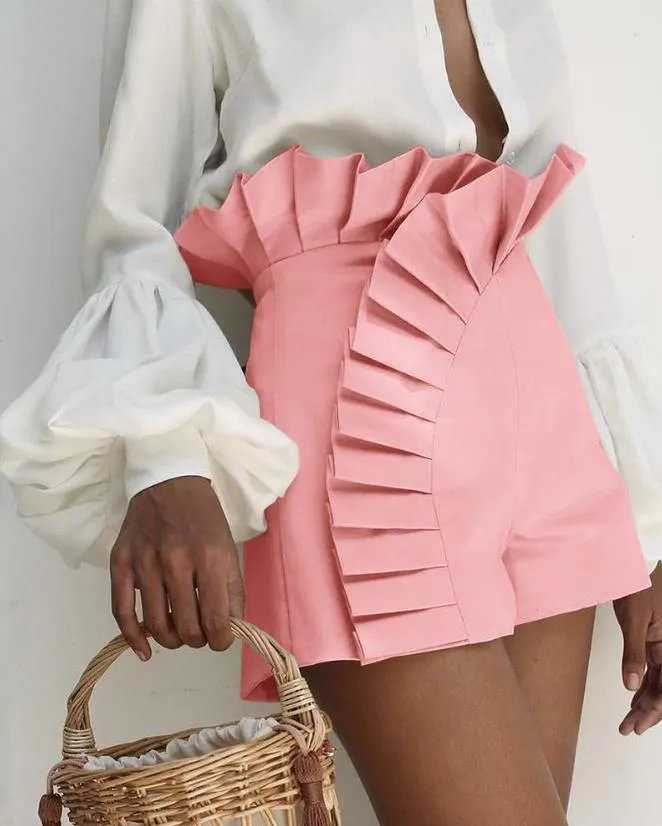 Graceful Flounce Shorts