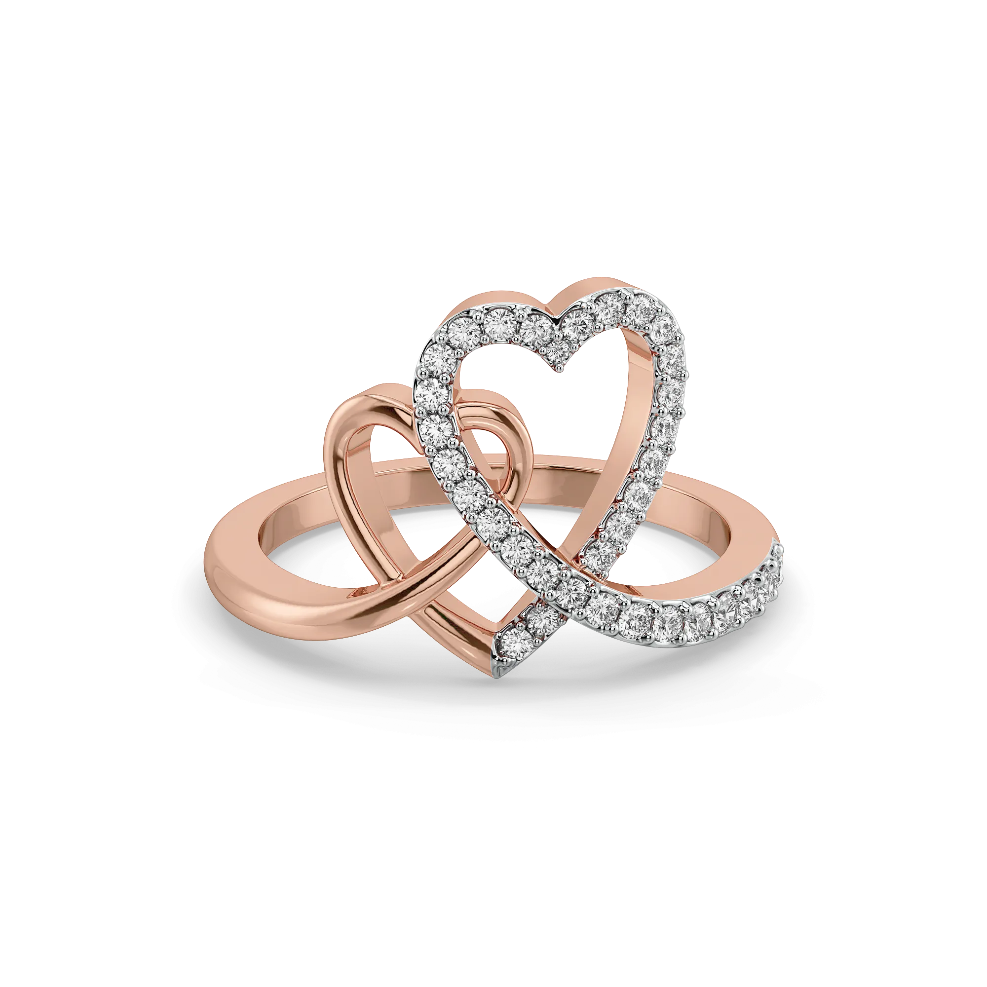 Heart Entwined  Fashion Ring